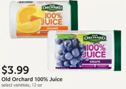 Fareway Old Orchard 100% Juice offer
