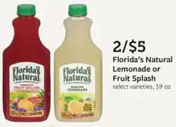 Fareway Florida's Natural Lemonade or Florida's Natural offer