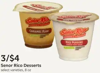 Fareway Senor Rico Desserts offer