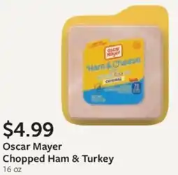 Fareway Oscar Mayer Chopped Ham & Turkey offer