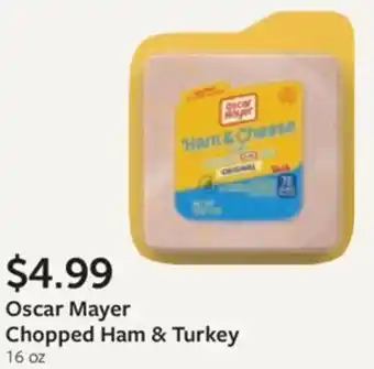Fareway Oscar Mayer Chopped Ham & Turkey offer