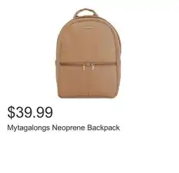 Costco Mytagalongs Neoprene Backpack offer