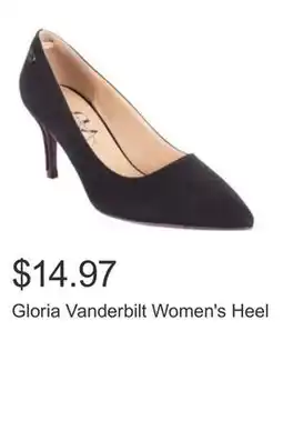 Costco Gloria Vanderbilt Women's Heel offer