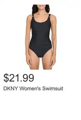 Costco DKNY Women's Swimsuit offer