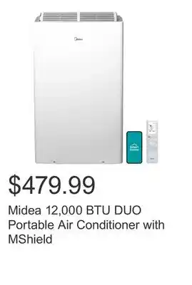 Costco Midea 12,000 BTU DUO Portable Air Conditioner with MShield offer
