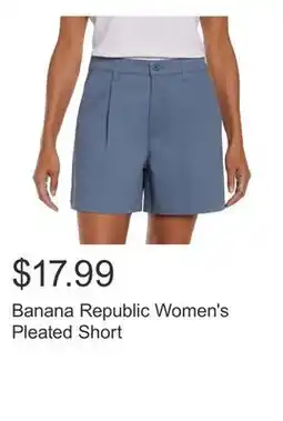 Costco Banana Republic Women's Pleated Short offer