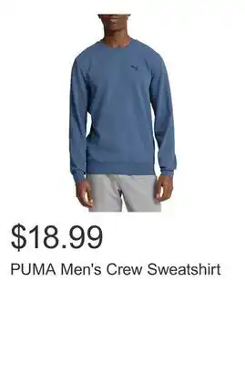 Costco PUMA Men's Crew Sweatshirt offer