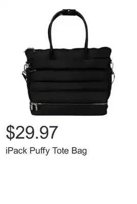 Costco iPack Puffy Tote Bag offer