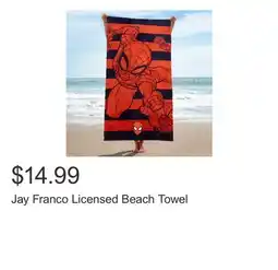 Costco Jay Franco Licensed Beach Towel offer