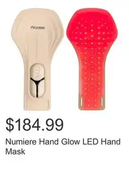 Costco Numiere Hand Glow LED Hand Mask offer
