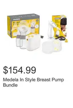 Costco Medela In Style Breast Pump Bundle offer