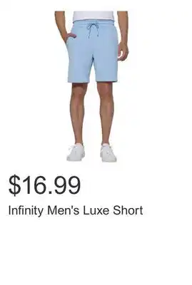 Costco Infinity Men's Luxe Short offer