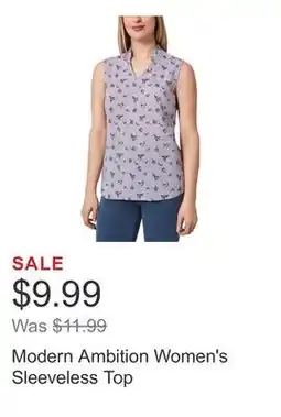 Costco Modern Ambition Women's Sleeveless Top offer