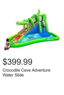 Costco Crocodile Cave Adventure Water Slide offer