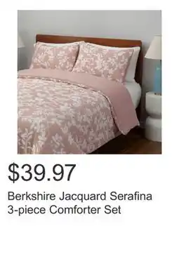 Costco Berkshire Jacquard Serafina 3-piece Comforter Set offer