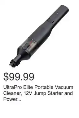Costco UltraPro Elite Portable Vacuum Cleaner, 12V Jump Starter and Power Bank offer
