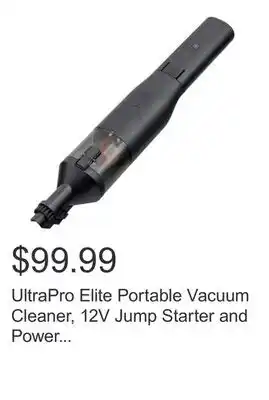 Costco UltraPro Elite Portable Vacuum Cleaner, 12V Jump Starter and Power Bank offer