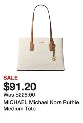Belk MICHAEL Michael Kors Ruthie Medium Tote offer