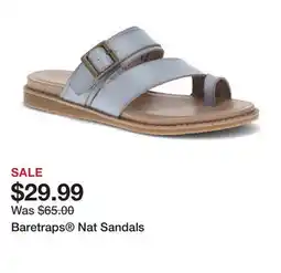 Belk Baretraps Nat Sandals offer