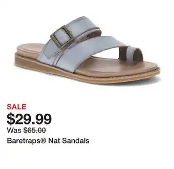 Belk Baretraps Nat Sandals offer