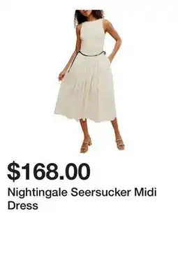 Belk Nightingale Seersucker Midi Dress offer
