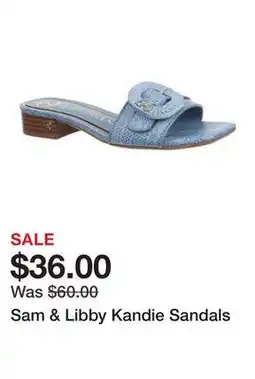 Belk Sam & Libby Kandie Sandals offer