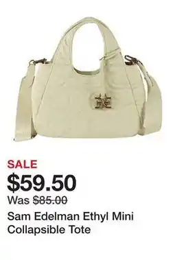 Belk Sam Edelman Ethyl Mini Collapsible Tote offer