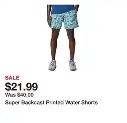 Belk Super Backcast Printed Water Shorts offer