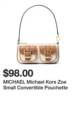 Belk MICHAEL Michael Kors Zoe Small Convertible Pouchette offer