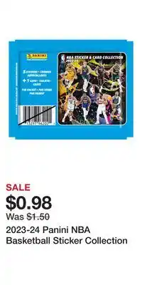 Game Stop 2023-24 Panini NBA Basketball Sticker Collection offer