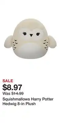 Game Stop Squishmallows Harry Potter Hedwig 8-in Plush offer