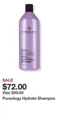 Ulta Beauty Pureology Hydrate Shampoo offer