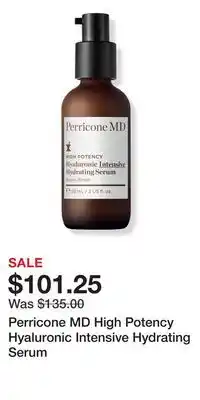 Ulta Beauty Perricone MD High Potency Hyaluronic Intensive Hydrating Serum offer