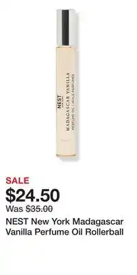 Ulta Beauty NEST New York Madagascar Vanilla Perfume Oil Rollerball offer