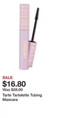 Ulta Beauty Tarte Tartelette Tubing Mascara offer