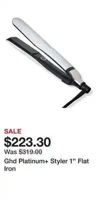 Ulta Beauty Ghd Platinum+ Styler 1'' Flat Iron offer