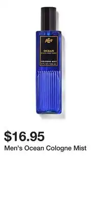 Bath & Body Works Men's Ocean Cologne Mist offer