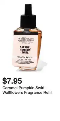Bath & Body Works Caramel Pumpkin Swirl Wallflowers Fragrance Refill offer