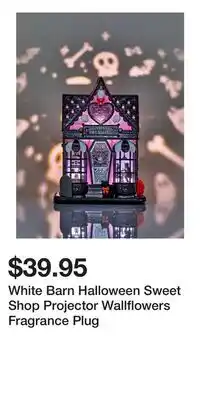 Bath & Body Works White Barn Halloween Sweet Shop Projector Wallflowers Fragrance Plug offer