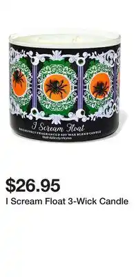 Bath & Body Works I Scream Float 3-Wick Candle offer