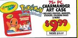 Ollie's PoKéMoN CHARMANDER ART CASE offer