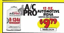 Ollie's A/C PRO 12 OZ. AUTOMOTIVE R13A4 offer