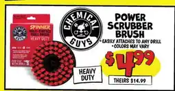 Ollie's CHEMICAL POWER SCRUBBER SPINNER offer