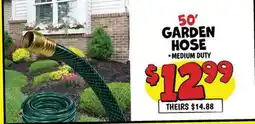 Ollie's 50' GARDEN HOSE offer