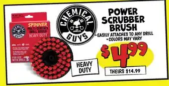 Ollie's POWER SCRUBBER BRUSH offer