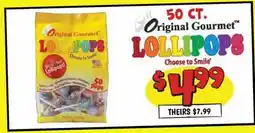 Ollie's 50 ст. Original Gourmet Lollipops offer