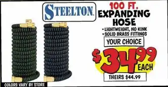 Ollie's STEELTON 100FT. EXPANDING HOSE offer