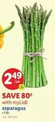 Lidl Asparagus offer