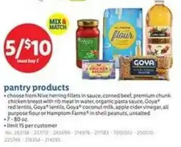 Lidl Pantry products offer
