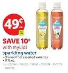 Lidl Sparkling water offer